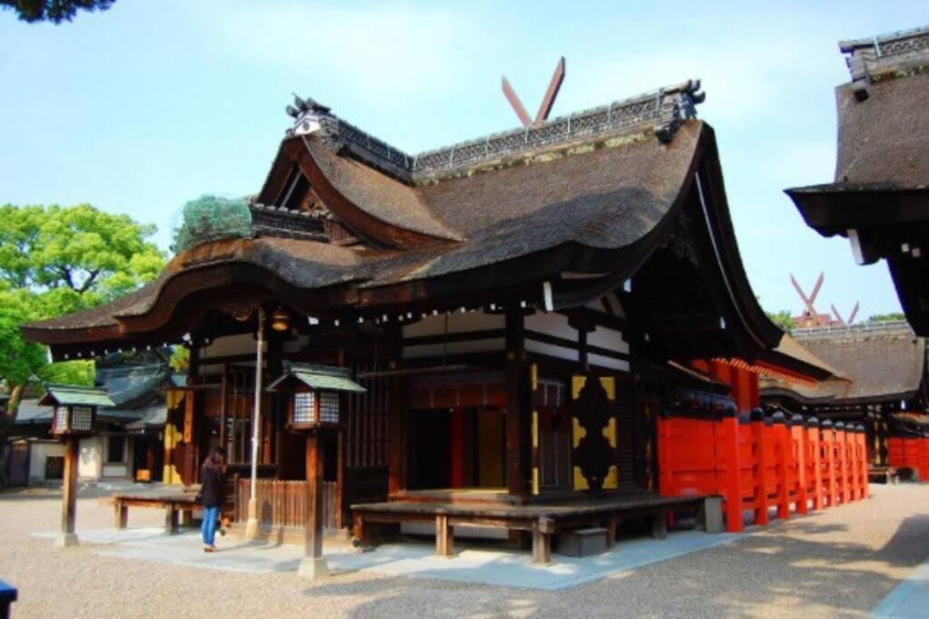 Osaka Kaya Traditional Tatami House 2-6 Ppl Near Station And Park Direct To Kix Airport Luaran gambar